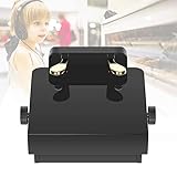 Neewer verstellbare Piano Pedal Erweiterung Bank für Kinder, 13-19 cm (5-7,5 Zoll) Höhenverstellbarer Piano Fuss Pedal Erweiterung mit 2 Pedalen (schwarz)