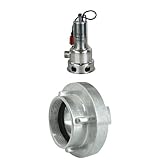 T.I.P. Schmutzwasser Tauchpumpe Extrema 500/13 Pro + C-Storz-Kupplung + 15 m Gewebeschlauch