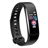 moreFit Fitness Tracker Kinder, Schrittzähler Uhr Fitness Armband mit Pulsmesser Schlafmonitor Stoppuhren Kalorienzähler Wasserdicht IP67 GPS Fitness Uhr Aktivitätstracker für Damen Herren Kinder