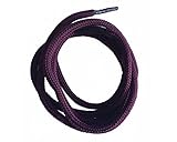 1 Paar Collonil Schnürsenkel Kordel - rund - dick - Ø 3 mm verschiedene Farben und Längen (120 cm, bordeaux)