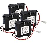 4er Set Batterie kompatibel ABUS Security-Center für 2WAY-Funk-Außensirene 3V Panasonic Powerline ABUS FU2986 FU8220 FU8222 FUSG50000