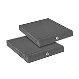 Adam Hall Stands PAD ECO 2 - Absorberplatte für Studio Monitor 265 x 330 mm