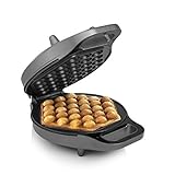 Princess 132465 Bubble-Waffeleisen, 180° aufklappbar, 700 Watt, 0,7 m Kabellänge, antihaftbeschichtet