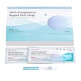 Femometer 25 x Schwangerschaftstest 25 miu/ml frühtest, optimaler Sensitivität, hcg sst, 3,5 mm breit