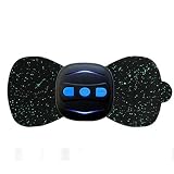 Iwähle Portable Mini Cervical Massager Elektrostimulator, Rechargeable Tissue Massager Wireless Neck Massager for Muscles in The Neck, ABS Muscle Stimulator