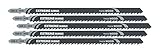 Dewalt HCS Stichsägeblatt DT2167 (180mm Gesamtlänge, 155mm Arbeitslänge, max. Schnitttiefe: 120mm, für schnelle Schnitte, grobe Schnitte in dicke Holzbohlen) 5 Stück