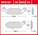 Bremsbelag TRW Sinter Street Hochleistungsbelag GSF 600 Bandit S WVA8 00-04 vorne