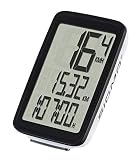Sigma Sport Fahrrad Computer Pure 1 ATS, 4 Funktionen, Großes Display, Kabelloser Fahrradtacho, Schwarz