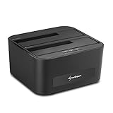 Sharkoon Quickport XT Duo Clone HDD Dockingstation (für SATA Festplatten, USB 3.0) schwarz