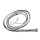 Echtes Leder Ochsenziemer 10 Füße lang 12 Plait Bull Peitsche