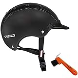 Casco Kinder Reithelm Choice Turnier schwarz S (52-56cm) + Hufkratzer Reiterladen24