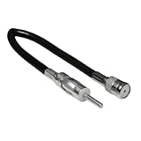 Hama Antennen-Adapter Stecker DIN - Kupplung ISO [Amazon Frustfreie Verpackung]