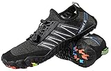 Camfosy Herren Atmungsaktiv Wasserschuhe Schnell Trocknend Strandschuhe Outdoor Sport Schuhe Damen Breathable Aquaschuhe Schwimmschuhe rutschfest Surfschuhe