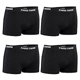 Fabio Farini 4er-Pack Seamless Herren Microfaser Boxershorts 1001713 Set 8 XL