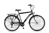 Altec 28 Zoll HERRENFAHRRAD CITYFAHRRAD City Bike Herren Rad Jugend Fahrrad CITYRAD Metro SCHWARZ 50 cm