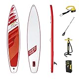 Hydro-Force™ Unisex Jugend 12'6' x 30' x 6'/3.81m x 76cm x 15cm Fastblast Tech Set Aufblasbare Boards für Stand-Up Paddling, Multicolor