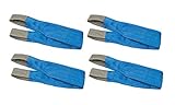 4 Stück Petex Hebeband WLL 8000 kg, 3 Meter, 4,70 kg