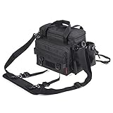 Lixada Angelgerät Tasche Angelrucksack Angelköder Box Aufbewahrungstasche mit 4 Angelgeräte-Boxen …