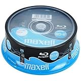 Maxell 25GB 4X BD-R Cake-Box 25 Stück