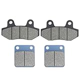 EBTOOLS Scheibenbremsbelag Motorrad Vorder- und Hinterradbremsbelag Passend für 50 90 110 125 140 150 160cc Pit Dirt Bike