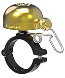 Lezyne Unisex – Erwachsene Classic Brass Klingel, Messing, 32mm