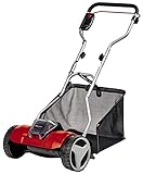 Einhell Akku-Rasenmäher GE-HM 18/38 Li-Solo Power X-Change (Li-Ion, 18 V, 38 cm Schnittbreite, 4-stufige Schnitthöhenverstellung, Mähspindel mit 5 Stahlmessern, ohne Akku und Ladegerät)