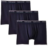 Tommy Hilfiger Herren Boxershorts 3P BOXER BRIEF Blau Marine Large