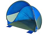 High Peak Palma Pop Up Strandmuschel, blau/Grau