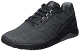 Reebok Herren Nano X1 Grit Cross Trainer, Core Black/True Grey/True Grey, 43 EU