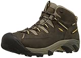 KEEN Herren Targhee II Mid WP Trekking- & Wanderstiefel, Schwarz (Black Olive/Yellow), 44 EU