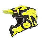 O'NEAL | Motocross-Helm | Kinder | MX Enduro | ABS-Schale, Sicherheitsnorm ECE 22.05, Lüftungsöffnungen für optimale Belüftung & Kühlung | 2SRS Youth Helmet Slick | Schwarz Neon-Gelb | Größe L