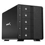 Sabrent USB 3.2 5-Bay 3.5' SATA Hard Drive Tray-Less Docking Station (DS-SC5B)