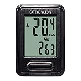 CATEYE Uni Velo 9 CC-VL820 Fahrradcomputer, schwarz, S