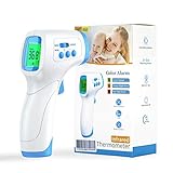 Digitales Fieberthermometer IDOIT,Infrarot Thermometer Stirnthermometer gegen Fieber,2 in 1 Medizinisches Stirn Thermometer