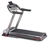 Smooth Fitness 5.15e Plus Laufband - Connect+ App Steuerung, 44x130cm Lauffläche, 2.0 PS Motor, Elektronische Neigungswinkelverstellung 0-12%, 36 Programme, Herzfrequenz-Training