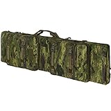 Wisport Militär Waffentasche für 2 Gewehre + inkl. E-Book | Futteral Langwaffen Scharfschütze | Sniper | Soldat | Army | Armee | Assault | Molle | Taktik | Cordura | A-TACS FGX | 120+
