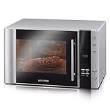 SEVERIN MW 7825 Mikrowelle (900 W, 30 L, Heißluftfunktion, Grill) silber