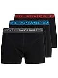 JACK & JONES Male Boxershorts 3ER-Pack Einfarbige XLAsphalt