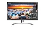 LG 27UL850-W 68, 58 cm (27 Zoll) UHD 4K IPS Monitor (HDR10, USB Type-C, 99% sRGB, AMD Radeon FreeSync), schwarz weiß