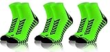 Sesto Senso Sport Socken Damen Herren 3 Paar Bunte Baumwolle Sportsocken Laufsocken 39-42 Grün