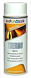 DUPLI COLOR 409348 Thermo Lack Spray, 500 Grad Celsius, 400 ml, Weiß