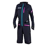 dirtlej dirtsuit pro Edition Black Azure/Turq Ladies, der Dreckwetteranzug für alle Biker im Park, Homezone oder Trail, Anzug für Damen (XL)