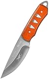 Jagd-Messer Gürtel-Messer Angler-Messer Fährten-Messer Holz-Griff Einhand-Messer Extra Scharf 18cm