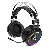 Speedlink ORIOS RGB 7.1 PC Gaming Headset mit flexiblem Mikrofon - RGB Beleuchtung, schwarz