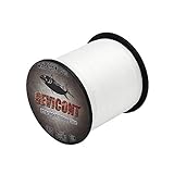 GEVICONT Geflochtene Angelschnur aus Polyethylen, 8 Stränge, 4,5 kg - 90,7 kg, Multifilament-Angelschnur für Karpfenangeln, Draht für alle Angelarten