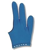 Unbekannt Billard-Handschuh, Felice BLAU, für rechte und Linke Hand Profihandschuhe aus den USA