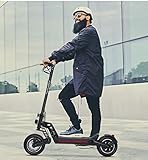 E Scooter, Elektro Scooter 40km/h, 12.5Ah 800W schnell Elektroscooter Klappbar E Roller Faltbar, bis zu 45KM Reichweite, E-Scooter für Jugendliche und Erwachsene