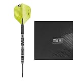 Target Darts 975 03 97.5% Wolfram Swiss Point Steeldarts-Set (23gr - Dartpfeile), Schwarz und Grün