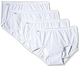 Sloggi Damen Bikinislip, 4er Pack, Weiß, Gr.44 (Herstellergröße: 46 FR)