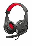 Trust Gaming Headset GXT 307 mit Mikrofon für PS4, PS5, PC, Nintendo Switch, Xbox Series X, Xbox One - Ravu Kabelgebundene Gaming-Kopfhörer mit Einstellbarem Kopfbügel - Schwarz